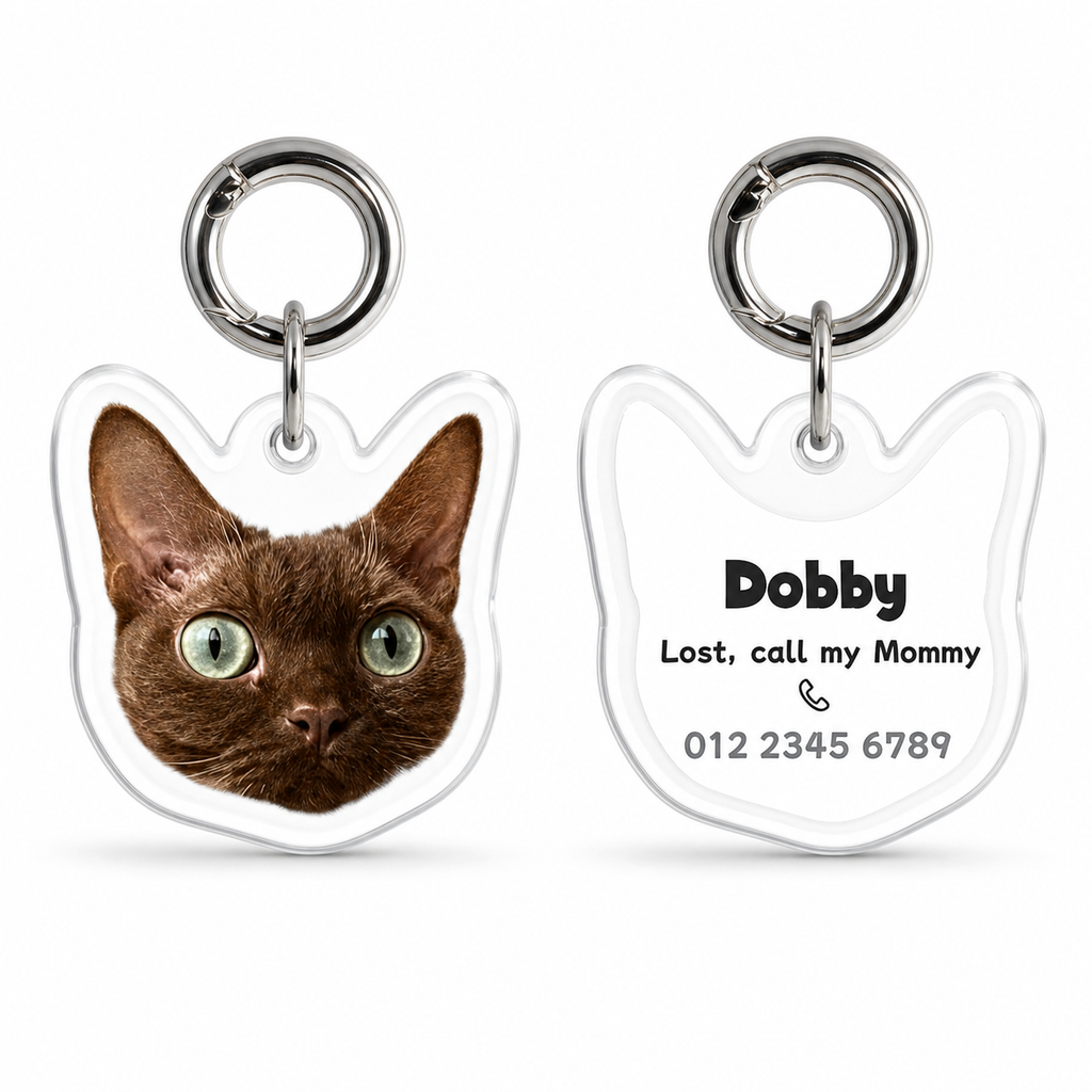 Custom Acrylic Pet ID Tag