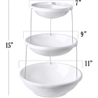 3-Tier Foldable Serving Tray