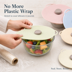 Reusable Silicone Stretch Lids & Microwave Splatter Guard
