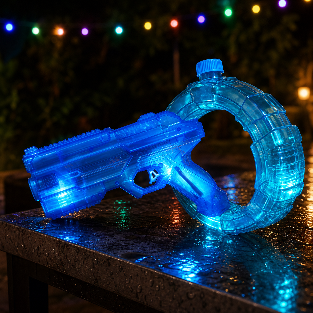 rechargeable space water gun outdoor toy for kids