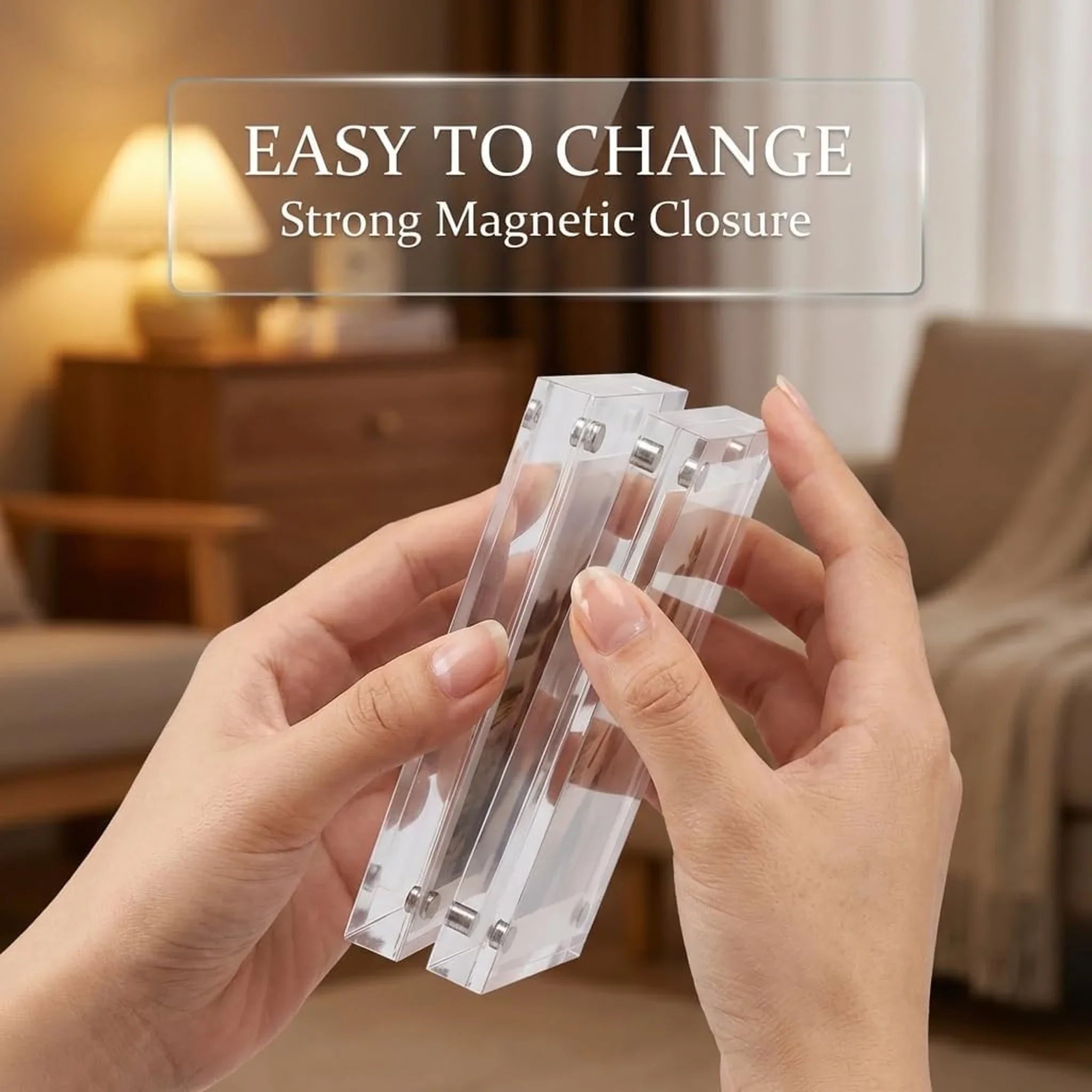 Magnetic Acrylic Frame(9.5mm+9.5mm)