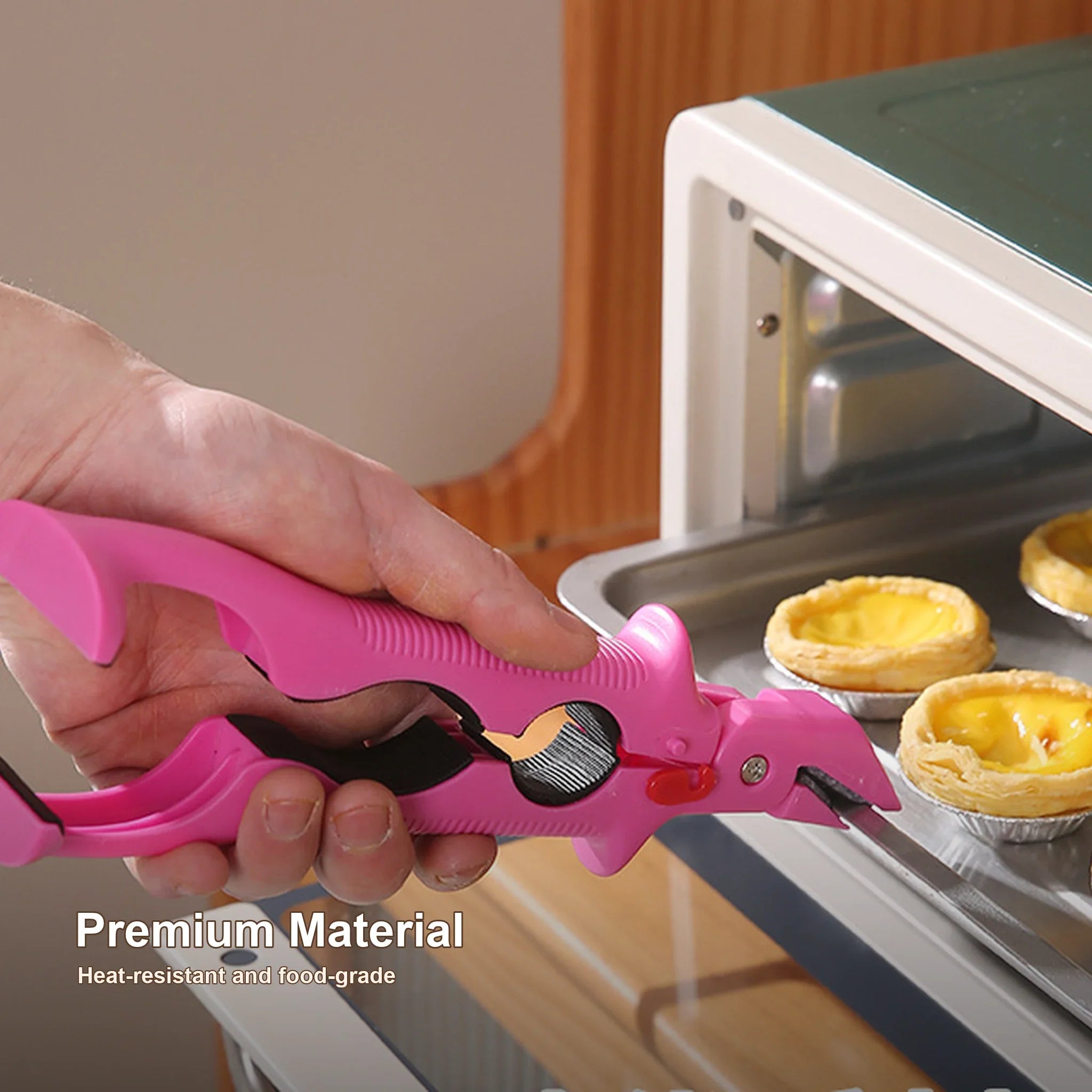 3-in-1 Heat-Resistant Bowl Tongs