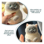 Realistic Cat Squishy - Stress Relief Toy