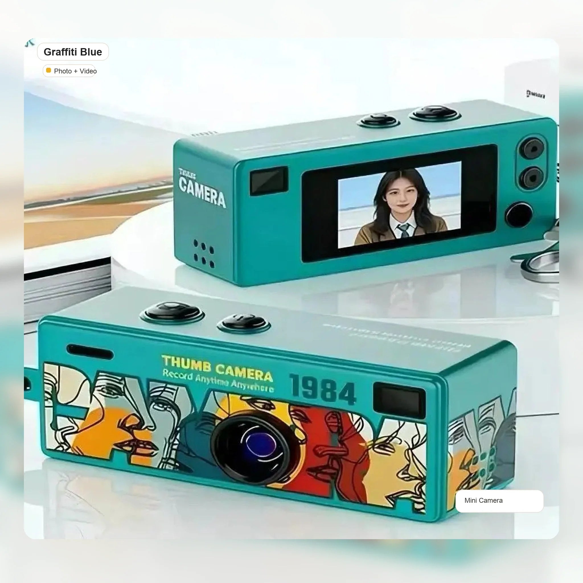 Mini CCD Keychain Camera