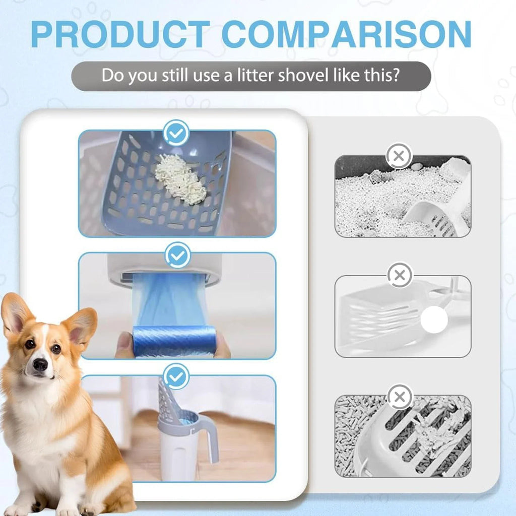 Integrated Litter Scoop