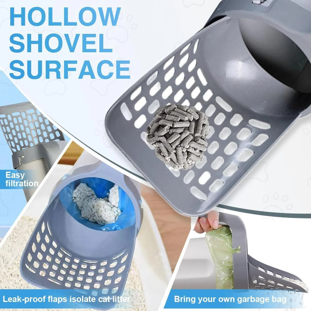 Integrated Litter Scoop