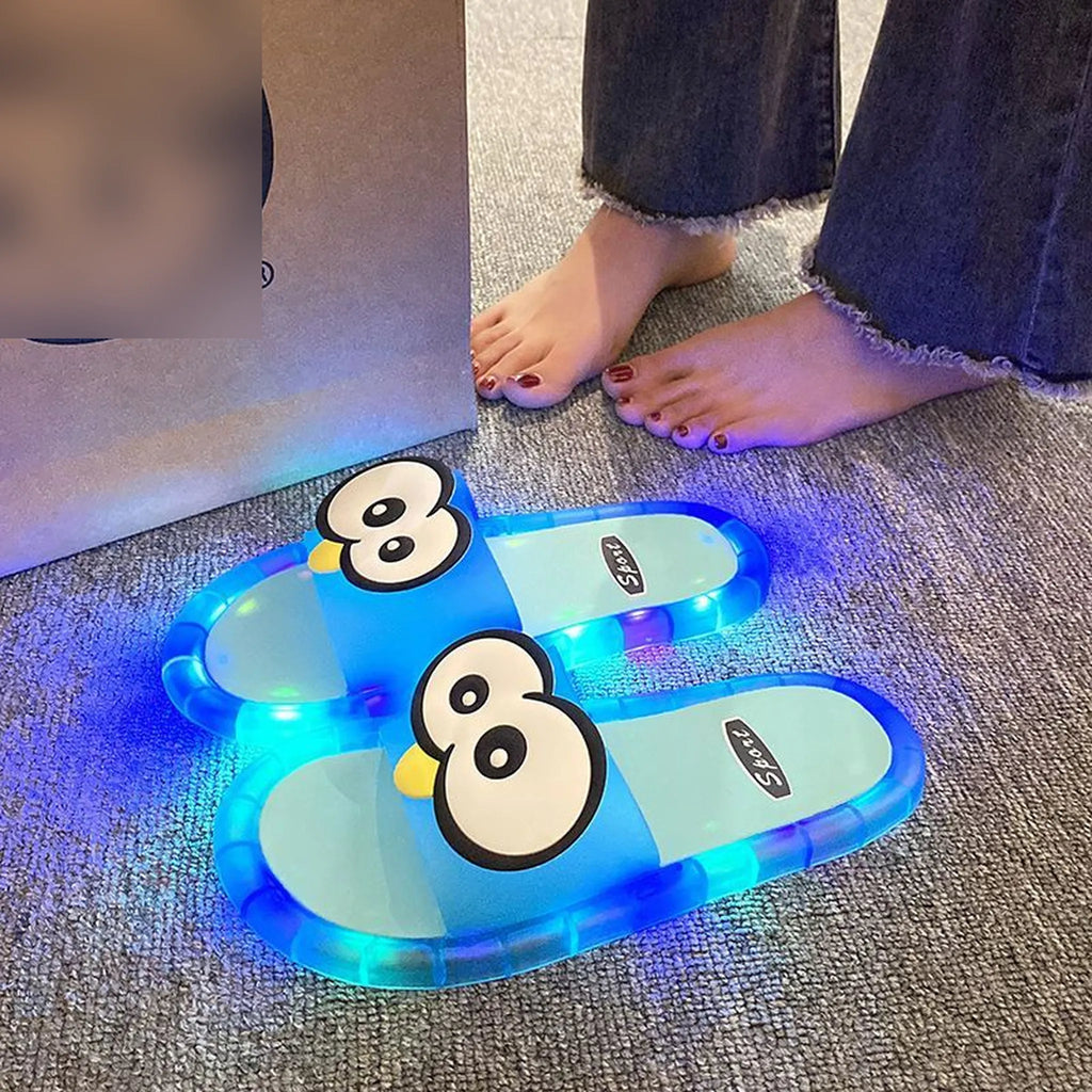 Unisex Light-Up Sensor Slippers