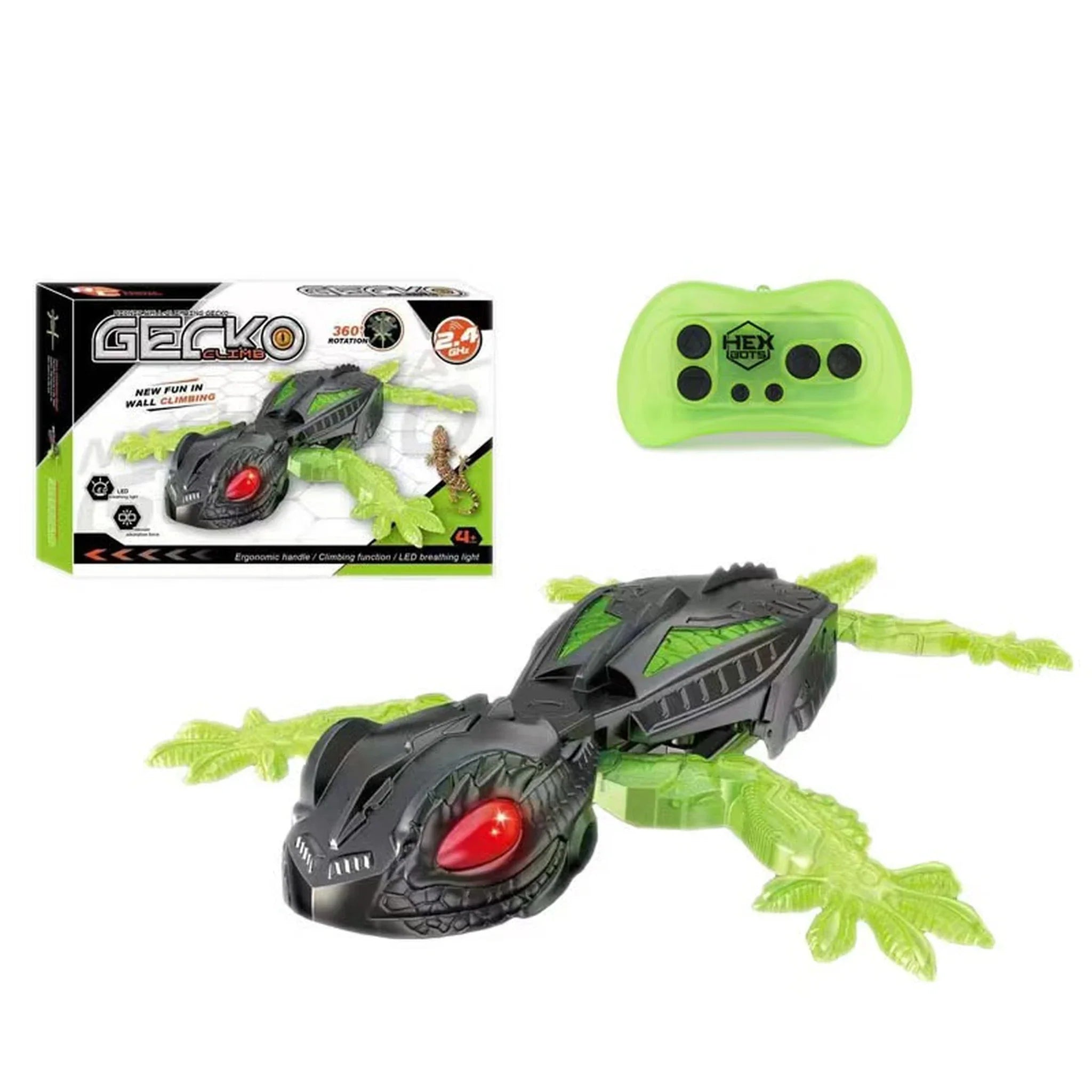 rechargeable RC climbing gecko prank toy