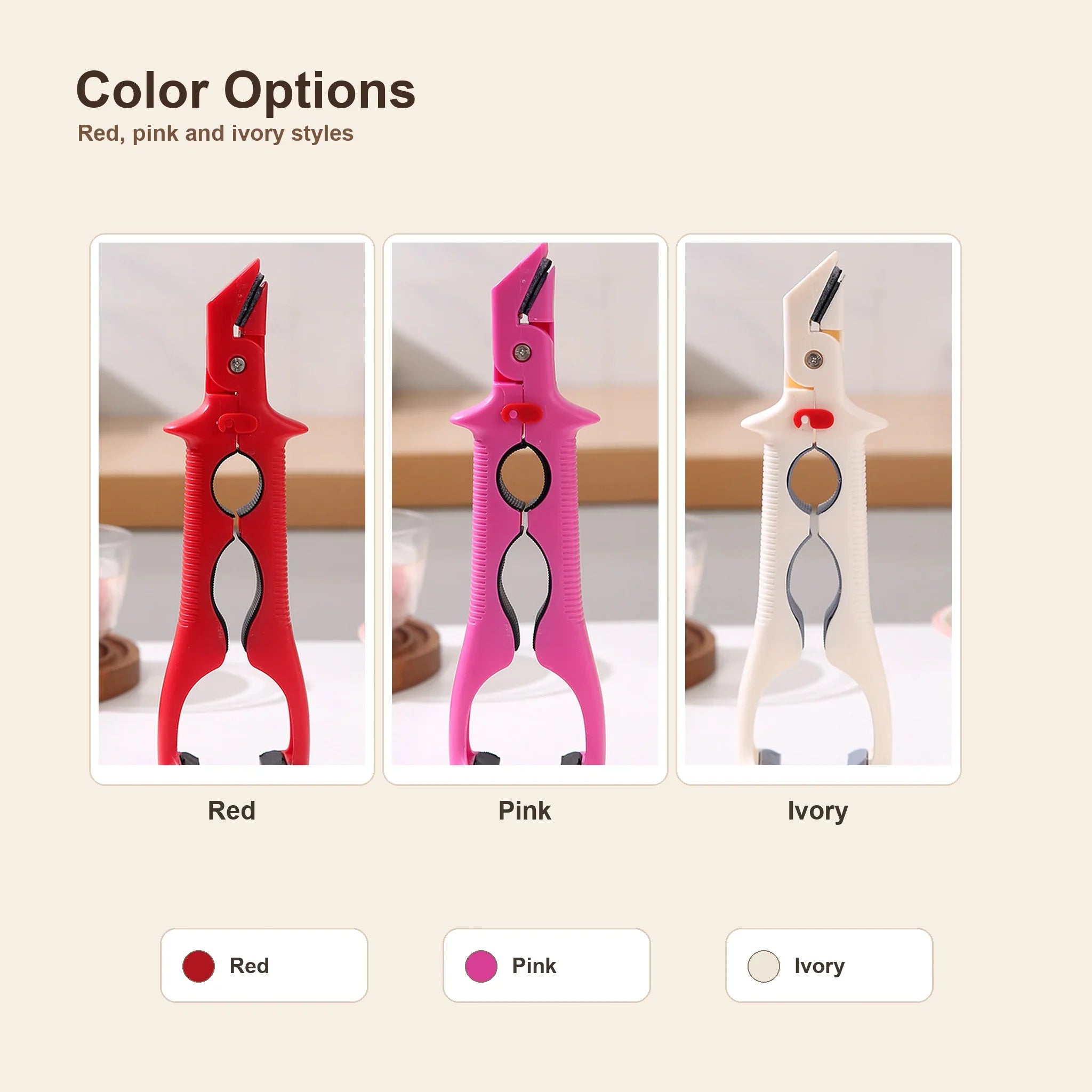 3-in-1 Heat-Resistant Bowl Tongs
