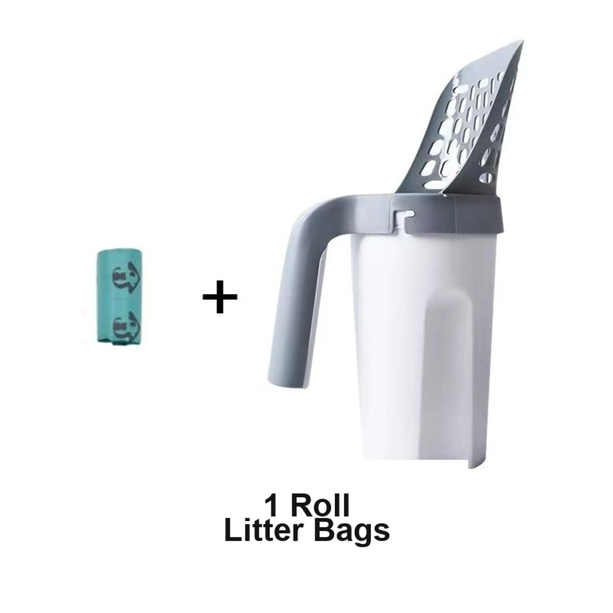 Integrated Litter Scoop