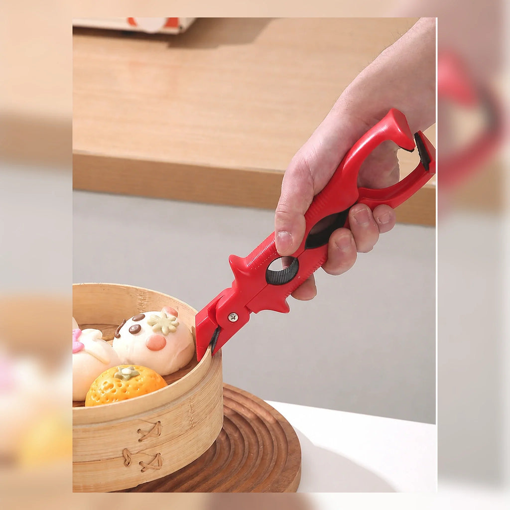 3-in-1 Heat-Resistant Bowl Tongs