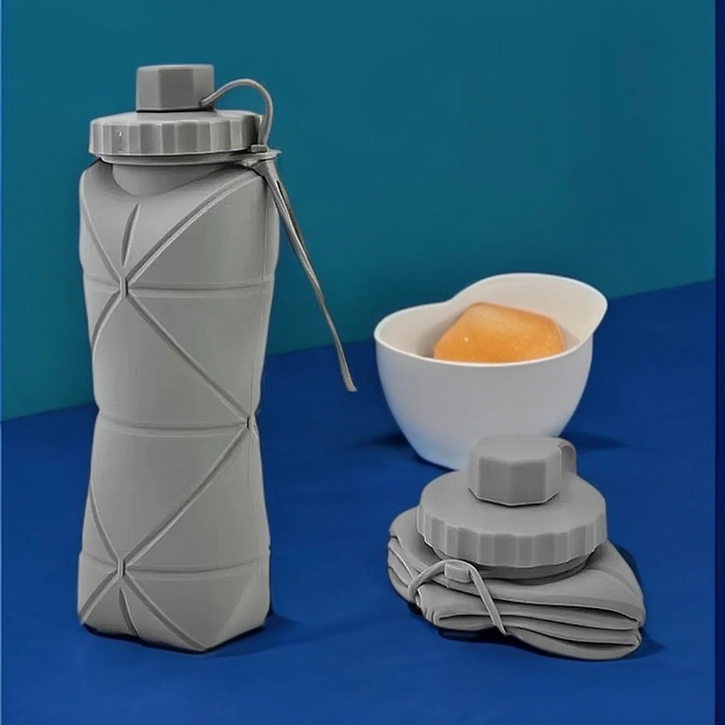 Portable Foldable Silicone Water Bottle