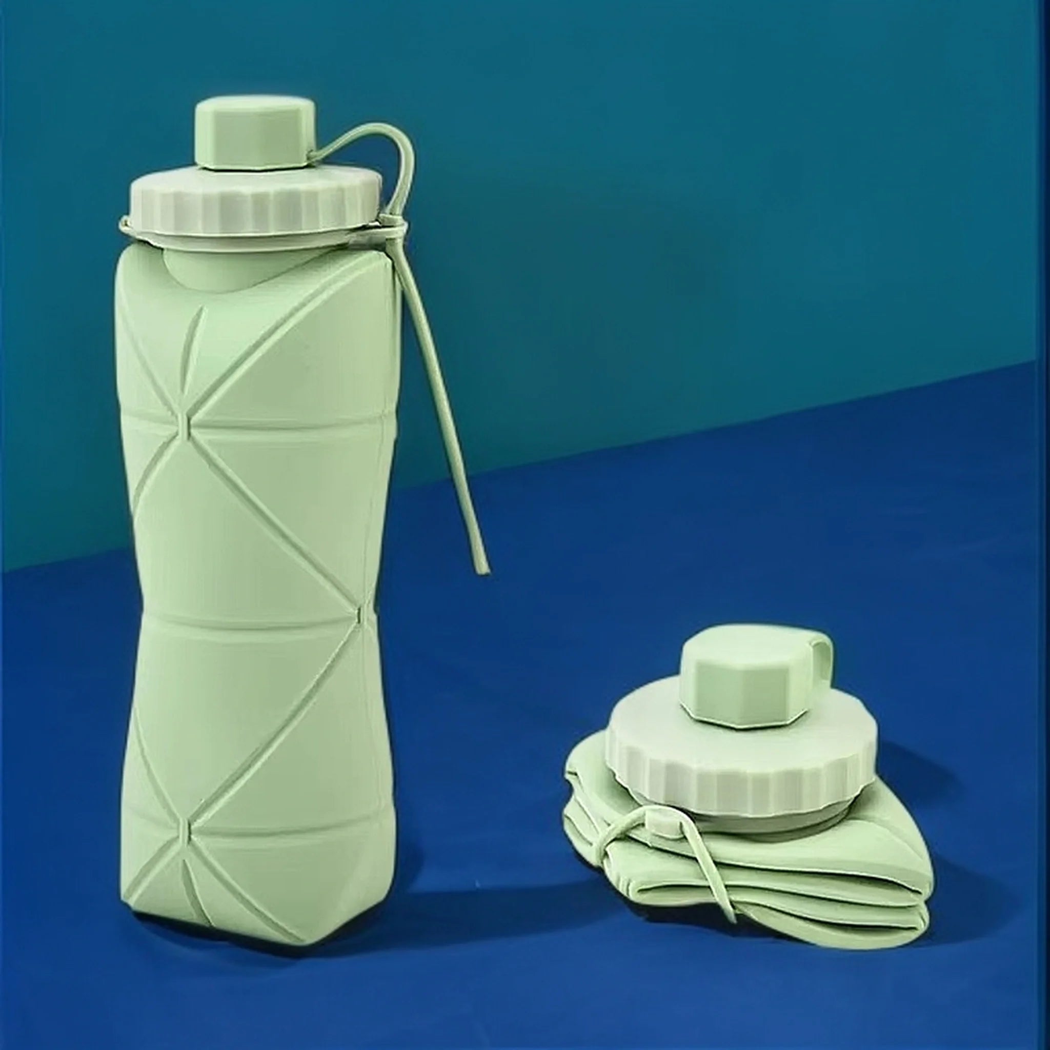 Portable Foldable Silicone Water Bottle