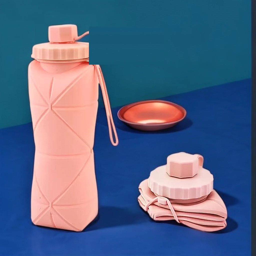 Portable Foldable Silicone Water Bottle