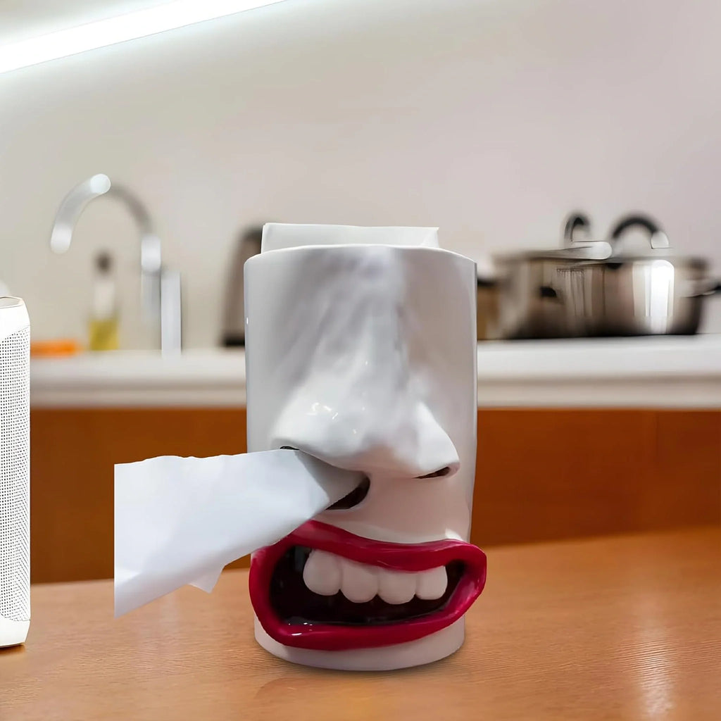 Hilarious Nose Tissue Stand