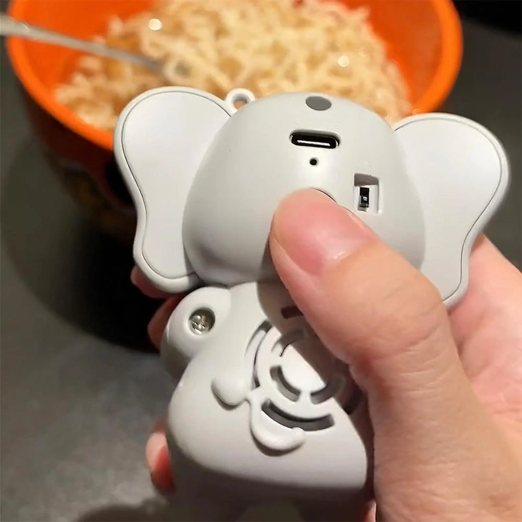 Cute Animal Clip-On Mug Fan