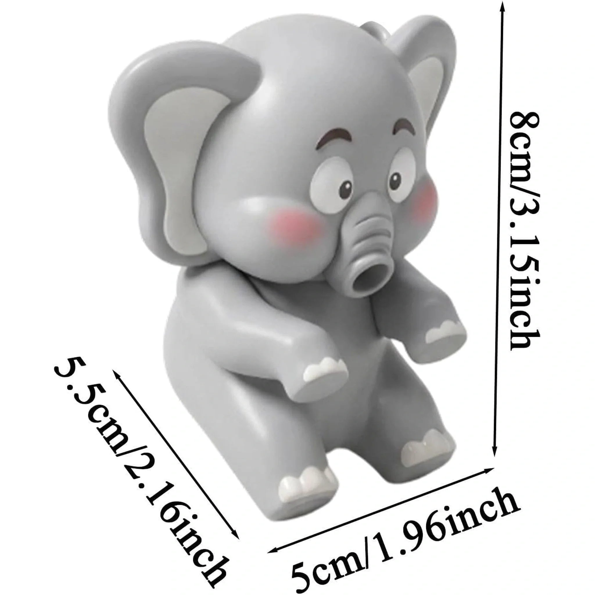 Cute Animal Clip-On Mug Fan
